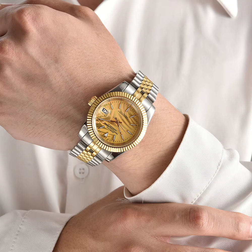 36mm/39mm high-end Customizable logo Men's watch China NH35 automatic movement sapphire glass stainless steel men's watch