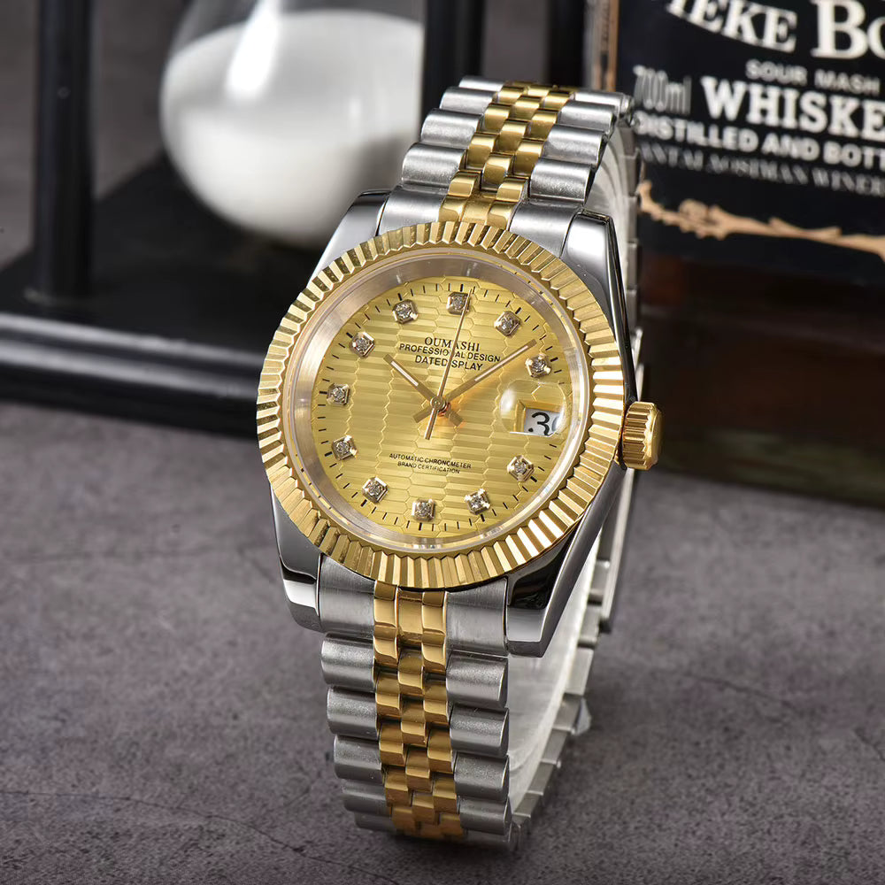 36mm/39mm high-end Customizable logo Men's watch China NH35 automatic movement sapphire glass stainless steel men's watch